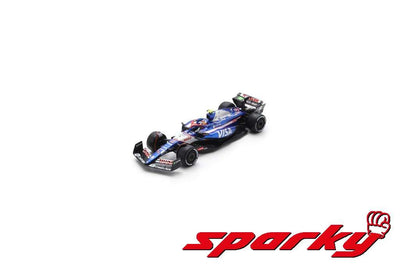 Sparky 1/64 Visa Cash App RB No.22 2024 - Yuki Tsunoda Model Car #Y373
