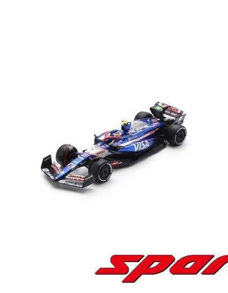 Sparky 1/64 Visa Cash App RB No.22 2024 - Yuki Tsunoda Model Car #Y373