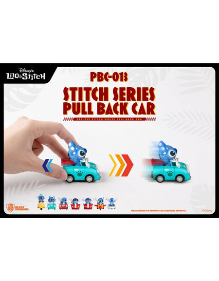 Beast Kingdom PBC-013 Stitch Series Pull Back Car Blind boxset