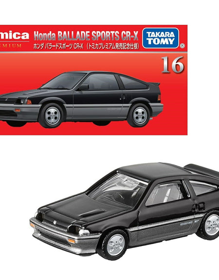 Takara Tomy Tomica Premium No.16 Honda Ballade Sports CR-X (1st) Model Car