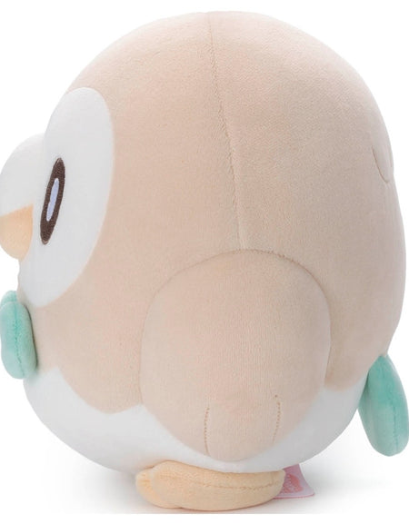 Takara Tomy Arts Pokemon PokePiece Mocchi Mocchi Style Plush Toy Rowlet