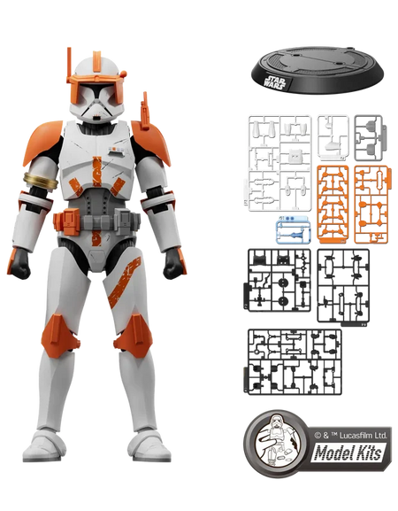 Blokees Star Wars Attack of The Clones Champion Class 10 Clone Commander Cody
