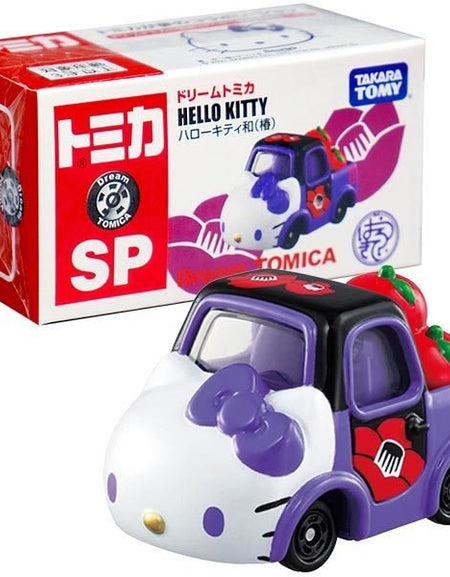 Takara Tomy Dream Tomica Die-cast car Sanrio SP Hello Kitty Apple Carry Purple