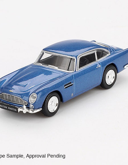 Mini GT #954 1/64 Aston Martin DB5 Sierra Blue RHD Diecast Model Car