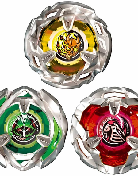 Takara Tomy Beyblade X BX-08 Battle 3on3 Deck Set
