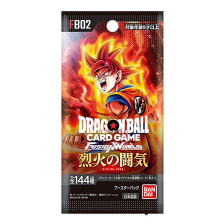 Bandai DRAGON BALL SUPER CARD GAME FUSION WORLD Card Pack - FB02 (Box of 24 pcs)