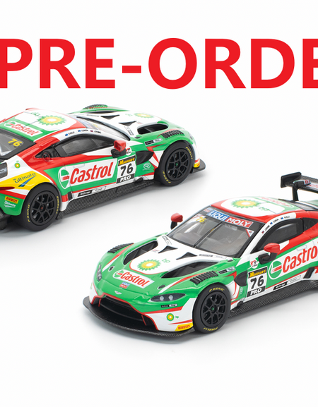 (Pre-order) POPRACE 1/64 ASTON MARTIN VANTAGE GT3 BATHURST 12H 2020 Model Car