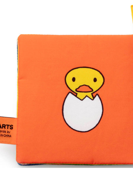 Takara Tomy Miffy Baby Bruna Playable and Washable Cloth Picture Book Animals