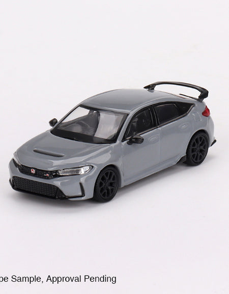 Mini GT #659 Honda Civic Type R Sonic Gray Pearl 2023 RHD Model Car