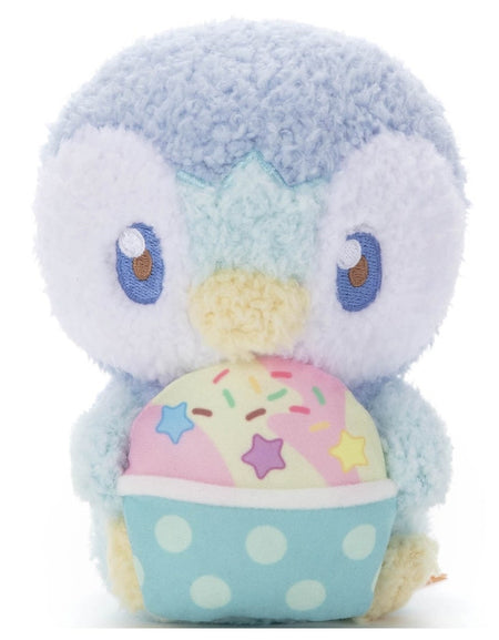 Takara Tomy Arts Pokepiece Plush Toy (Sweets Ver.) Piplup Stuffed Toy