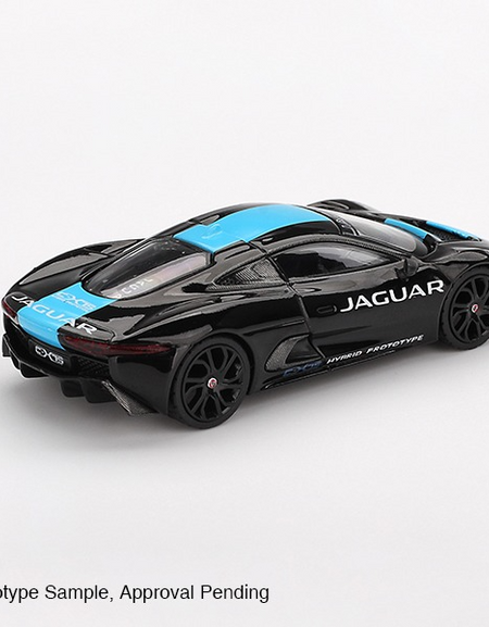MINI GT 1/64 #1070 Jaguar C-X75 Black Diecast Model Car