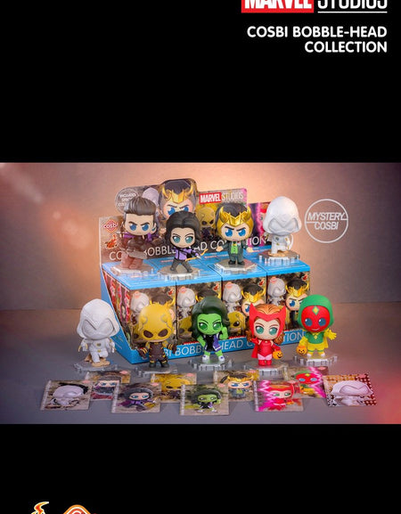 Hot Toys Marvel Studio Disney+ Cosbi Bobble-Head Collection (Series 2) SET of 8