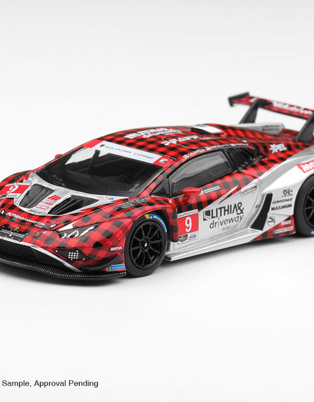 (Pre-order) Mini GT 1/64 #1327 Lamborghini Huracan GT3 EVO2 #9 Motorsports 2025