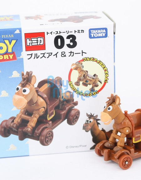 Disney Takara Tomy Tomica Toy Story No.3 Bullseye & Wooden Truck Diecast Toy Car