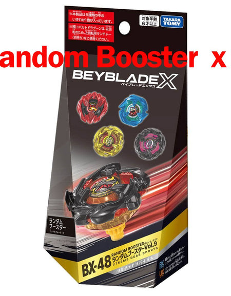 (Pre-order / Shipping Date: end of Jul 2026) Takara Tomy BEYBLADE X BX-48 Random Booster Vol.9 (Random x 1)
