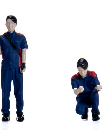 Tiny Hong Kong City Set Fs10 1/43 - Figure set Mechanic Mini Figure