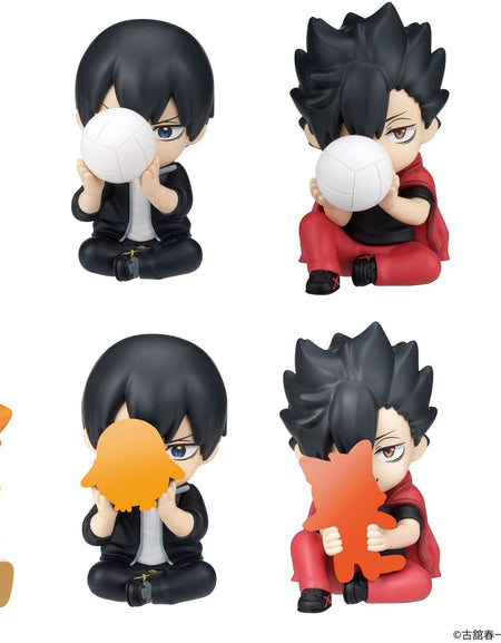Takara Tomy Arts PERIHAPI! Hide & Seek Kakurenbo Haikyu!! Karasuno Nekoma (Set of 8)