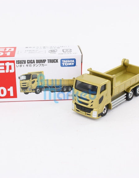 Takara Tomy Tomica #101 Isuzu Giga Dump Truck 8CM Diecast Toy Car Japan