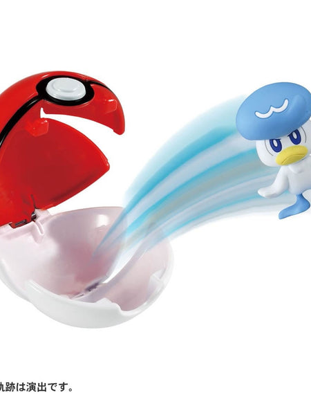 Takara Tomy Pokemon Moncolle Monster Collection Pokedel-Z Quaxly (Master Ball)