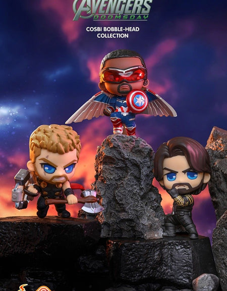 Hot Toys Marvel Avengers Doomsday Cosbi Bobble-Head Collection (Full set of 8)