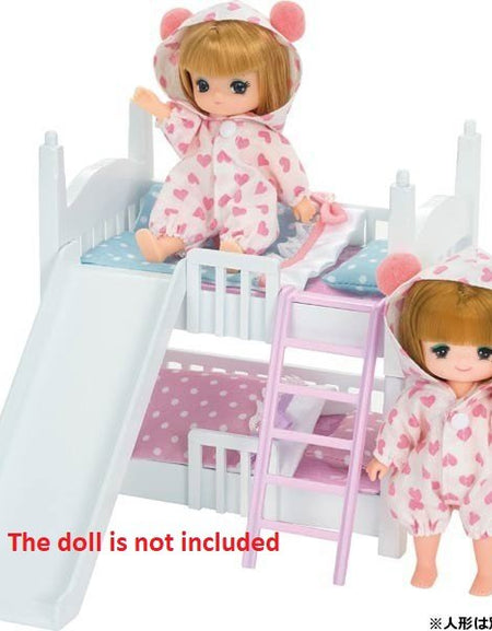 Takara Tomy Licca Accessory LF-10 Miki & Maki Bunk Bed Licca-chan Rika