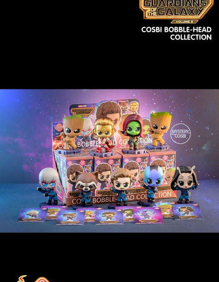 Hot Toys Marvel GUARDIANS OF THE GALAXY Vol.3 Cosbi Bobble-Head (SET of 8)