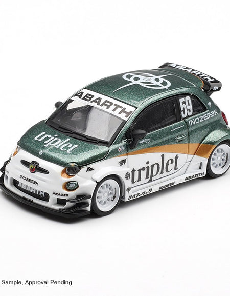 (Pre-order) MINI GT #1216 Abarth 595 LB-WORKS TY Edition Diecast Model Car