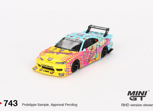 Load image into Gallery viewer, Mini GT #743 1/64 Nissan LB-Super Silhouette Silvia S15 KUMA (RHD)
