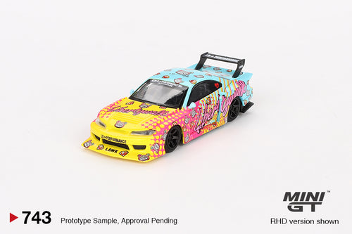 Load image into Gallery viewer, Mini GT #743 1/64 Nissan LB-Super Silhouette Silvia S15 KUMA (RHD)
