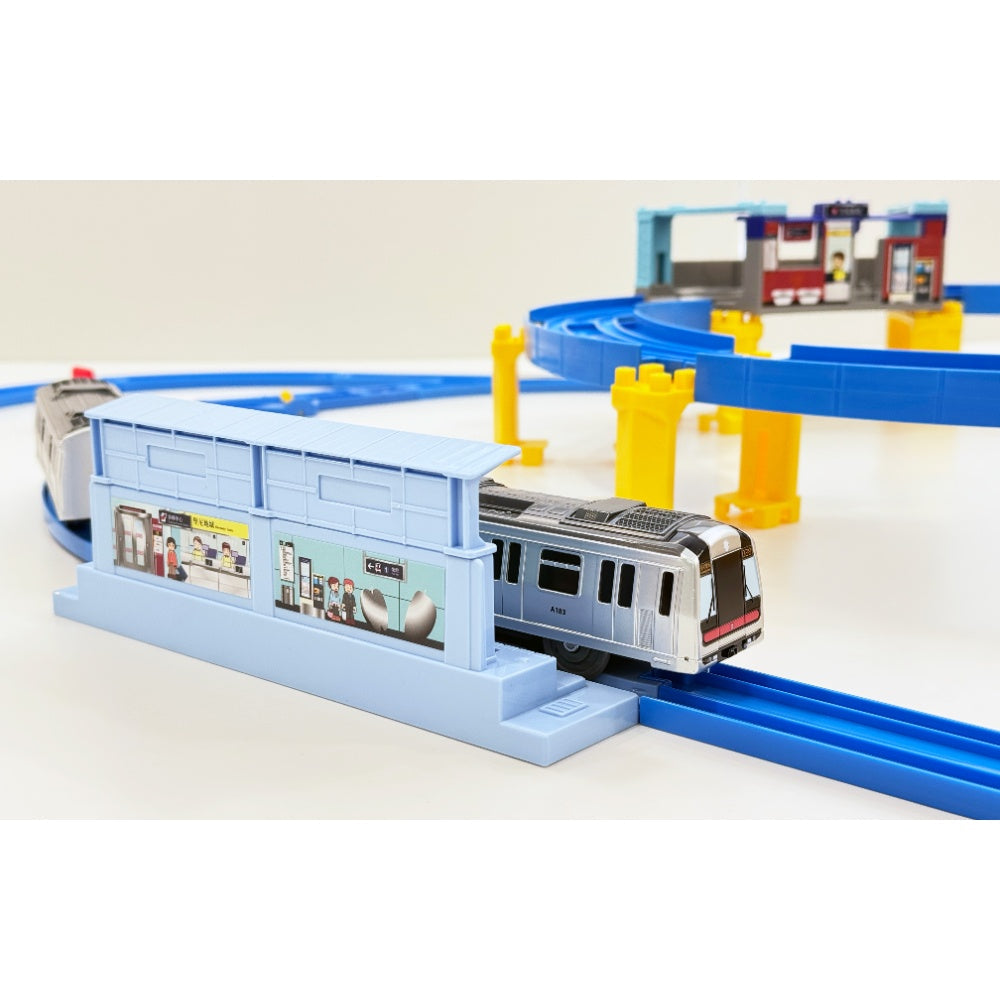 Takara Tomy Plarail Hong Kong MTR Passenger Train Island Line M Set