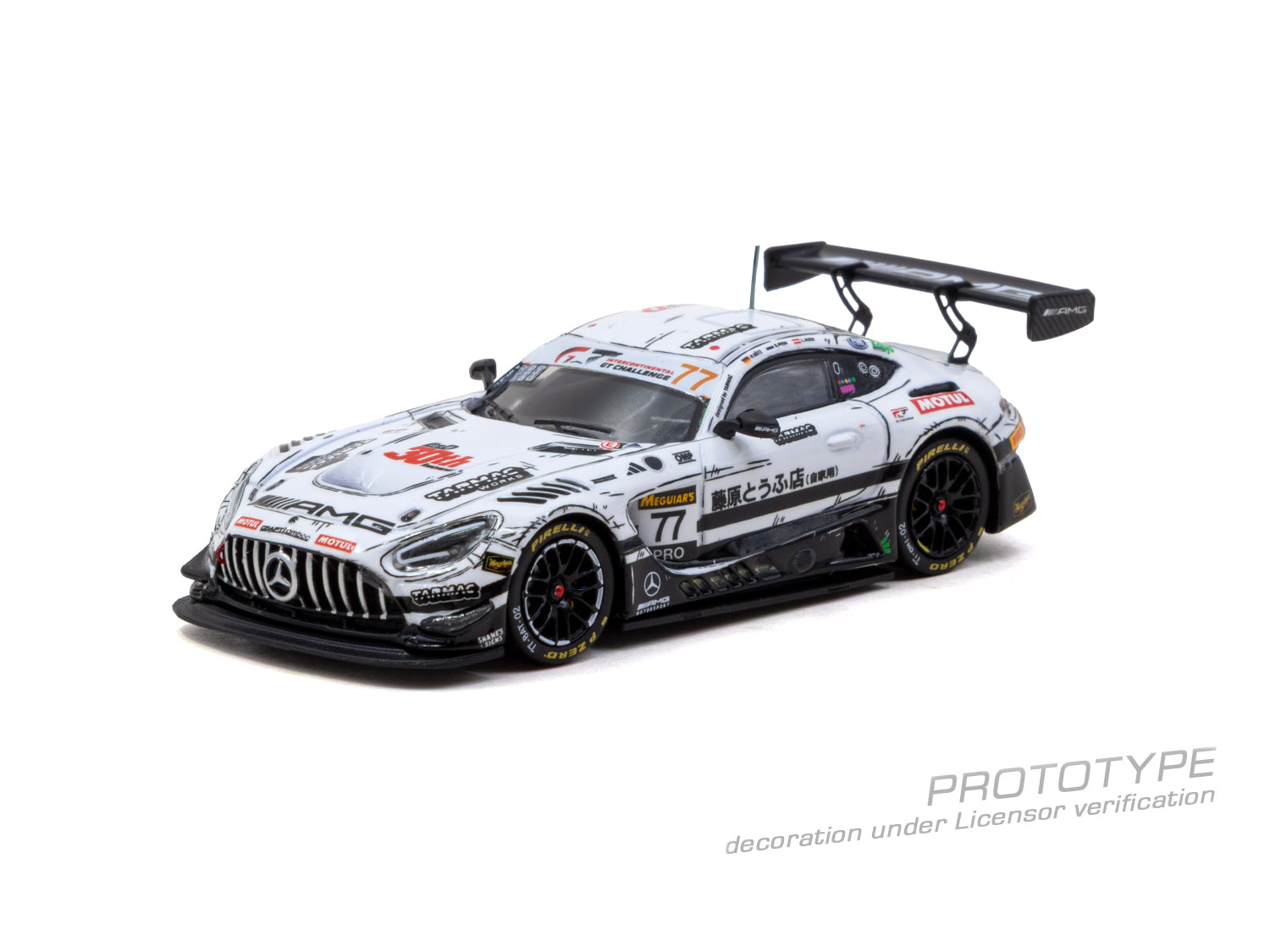 (Pre-order) Tarmac Works 1/64 Mercedes AMG GT3 Craft-Bamboo Racing Bathurst 12h