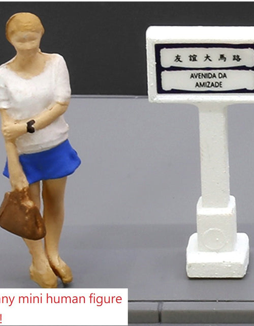 Load image into Gallery viewer, TINY City scale 1:64 Street Diorama Painted Model - S1 Macau Road Set
