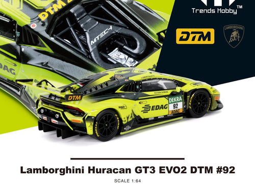 Load image into Gallery viewer, (Pre-order) Trends Hobby Diecast 1/64 Lamborghini Huracan GT3 EVO2 DTM #92
