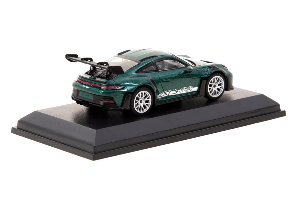 MINICHAMPS x Tarmac Works 1/64 Porsche 911 (992) GT3 RS Porsche Racing Green