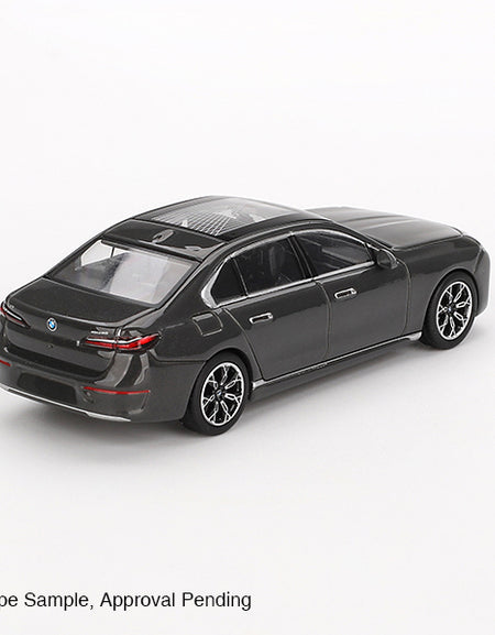 Mini GT #818 BMW i7 xDrive60 Dravit Grey RHD Diecast Model Car