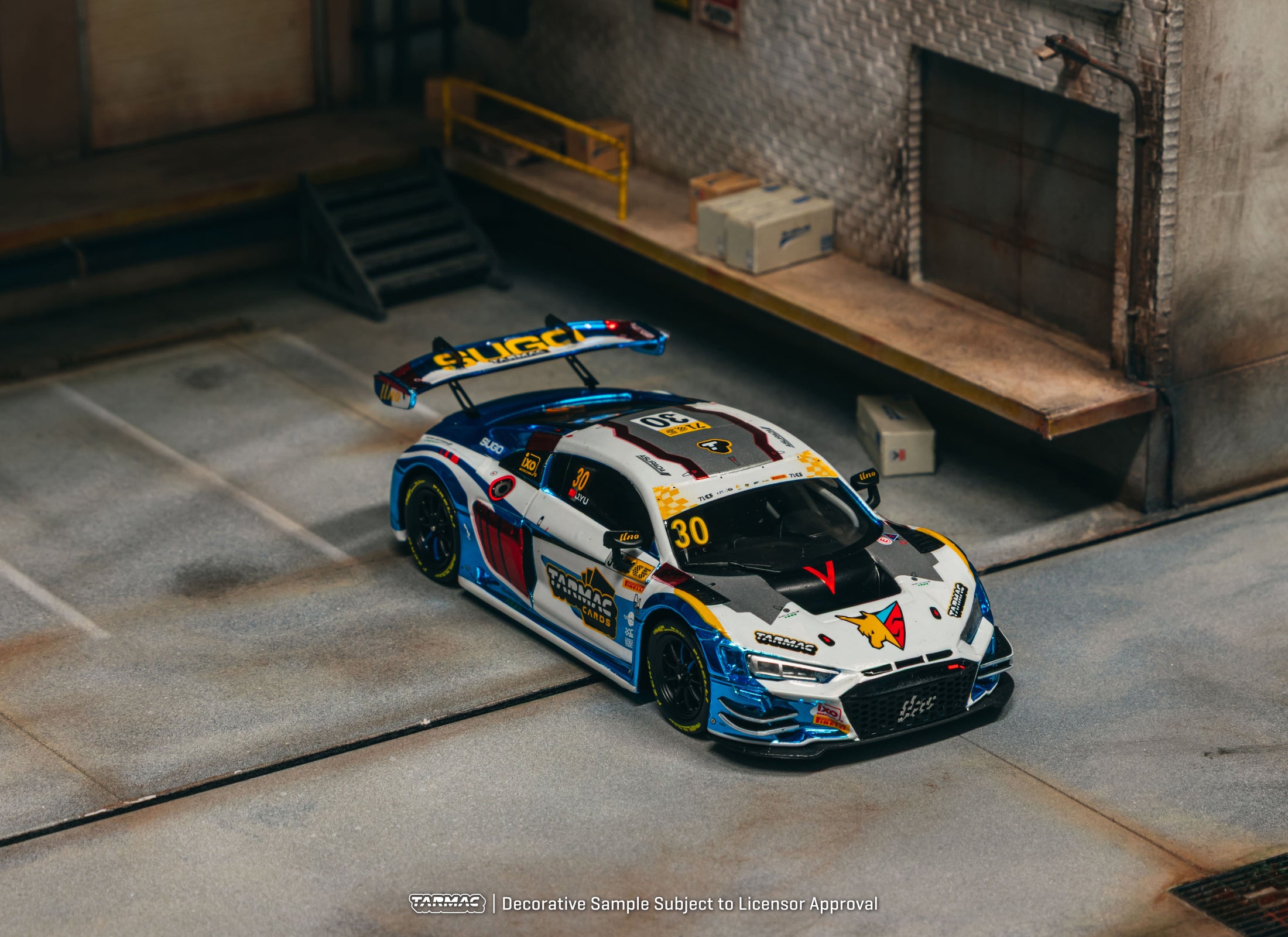 (Pre-order) Tarmac Works 1/43 Audi R8LMS GT3 evoII Macau GTCup - FIA GT WorldCup 2024