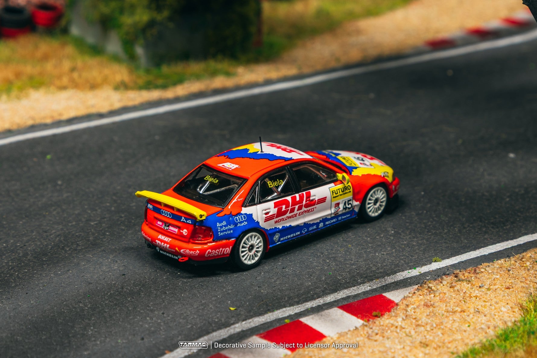(Pre-order) Tarmac Works 1/64 Audi A4 Quattro Super Tourenwagen Cup 1998 Frank