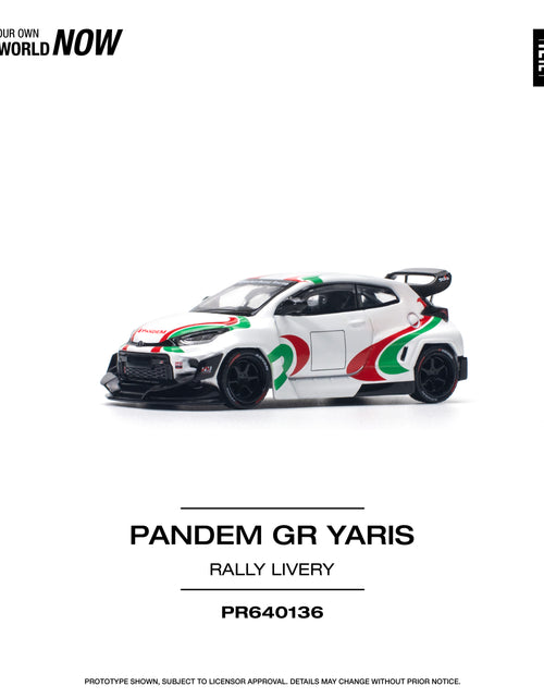 Load image into Gallery viewer, POPRACE 1/64 PANDEM GR YARIS - RALLY LIVERY Model Car
