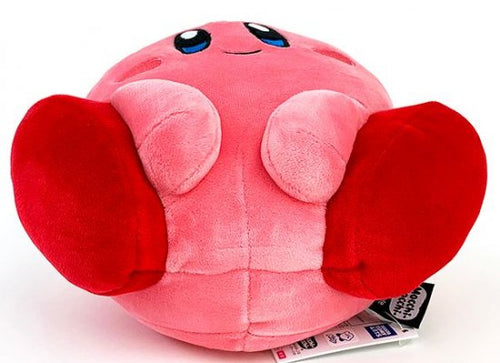Load image into Gallery viewer, Takara Tomy Kirby Soft Plush Toy - Mocchi Game Style Kirby (S Size) 14.5cm
