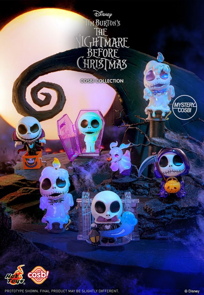 Hot Toys Nightmare Before Christmas Cosbi Collection Series 3 Full Set of 6