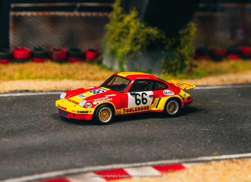 Load image into Gallery viewer, (Pre-order)Tarmac Works 1:64 Porsche 911 Carrera RSR 3.0 24h Le Mans 1974 #66
