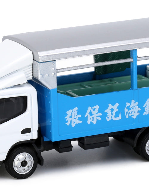 Load image into Gallery viewer, Tiny City 101 Die-cast Model Car - Mitsubishi Fuso Canter Aquatic Products Truck
