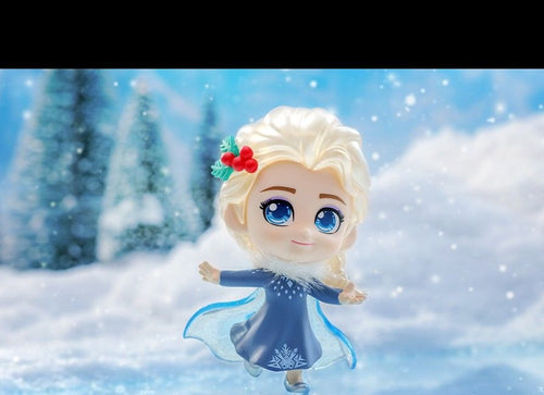Load image into Gallery viewer, Hot Toys Cosbi Bobble-Head Collection Disney Snow Princess 8 Figure Set Series 2
