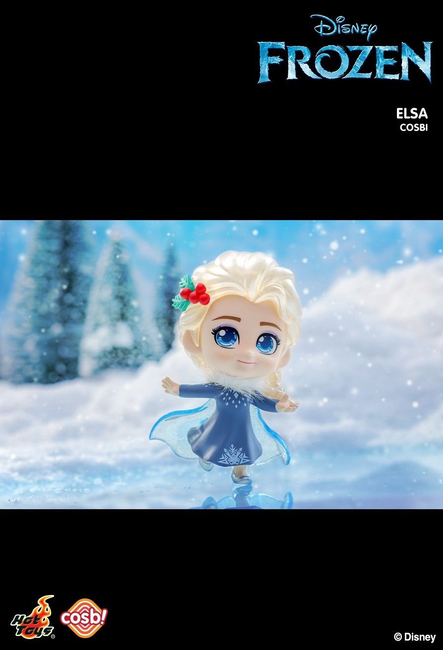 Hot Toys Cosbi Bobble-Head Collection Disney Snow Princess 8 Figure Set Series 2