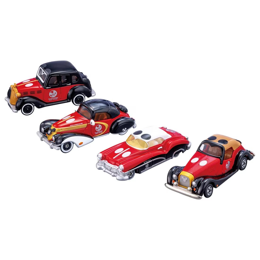 Takara Tomy Dream Tomica SP Disney Motors 15th Dream Star Special 4-CAR Set