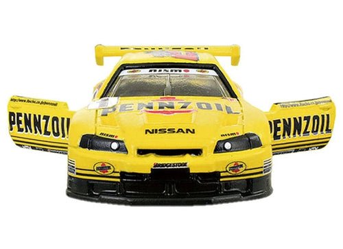 Load image into Gallery viewer, Takara Tomy Tomica Premium Racing Skyline PENNZOIL NISMO GT-R Diecast Model Car
