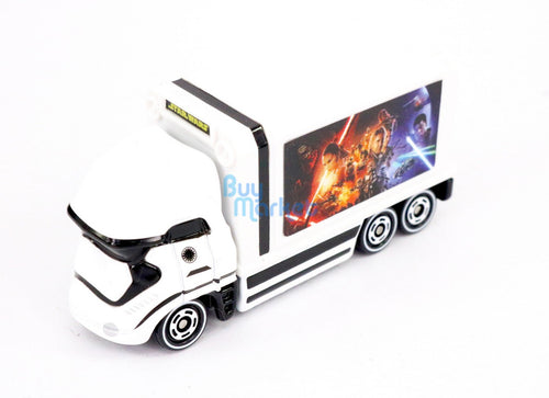 Load image into Gallery viewer, Takara Tomy Tomica SC-04 Star Wars First Order Storm Trooper Ad Turck Diecast
