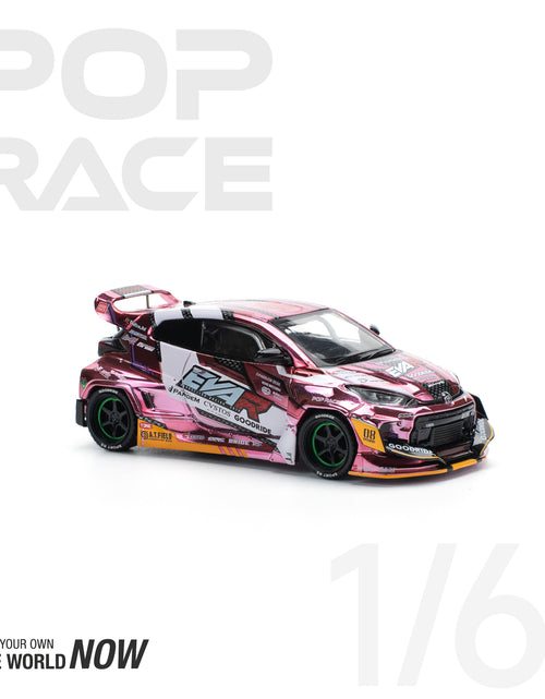 Load image into Gallery viewer, POPRACE 1/64 EVA RT PRODUCTION MODEL CUSTOM TYPE-08 GOODRIDE GR YARIS
