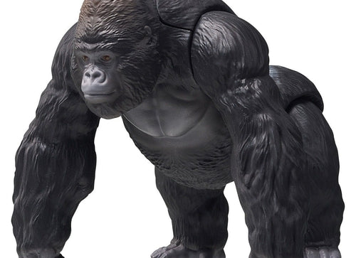 Load image into Gallery viewer, Takara Tomy Ania AL-29 Gorilla Animal Figure with Color Picture Cards

