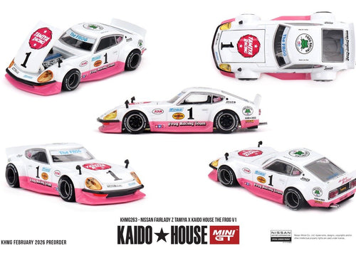 Load image into Gallery viewer, (Pre-order) Kaido House X Mini GT Nissan Fairlady Z TAMIYA The FROG V1 #KHMG263
